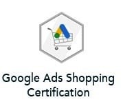 google ads shopping certification