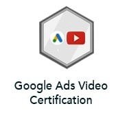 google ads video certification