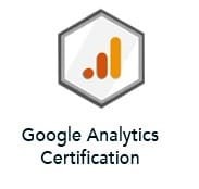 google analytics certificate